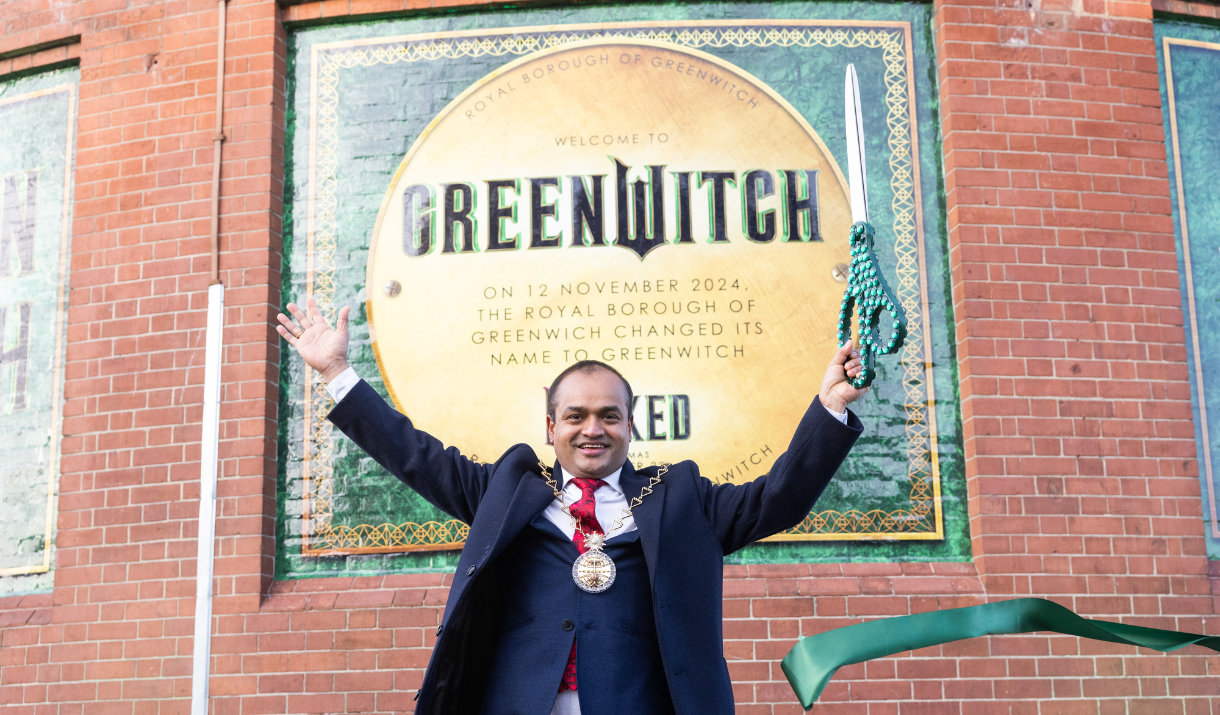 Mayor of Royal Greenwich reveals Greenwitch ahead of Wicked movie release